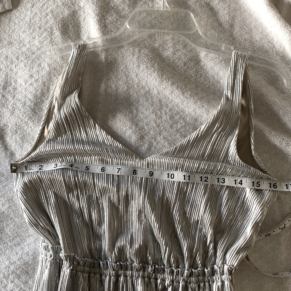 BCBG Generation Silver Metallic Dress - Picture 12 of 12